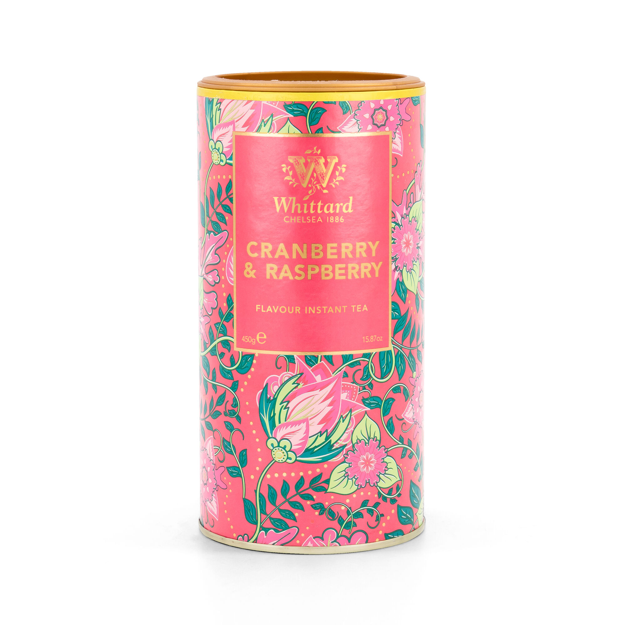 Whittard Cranberry & Raspberry Flavour Instant Tea 450g — фото 1