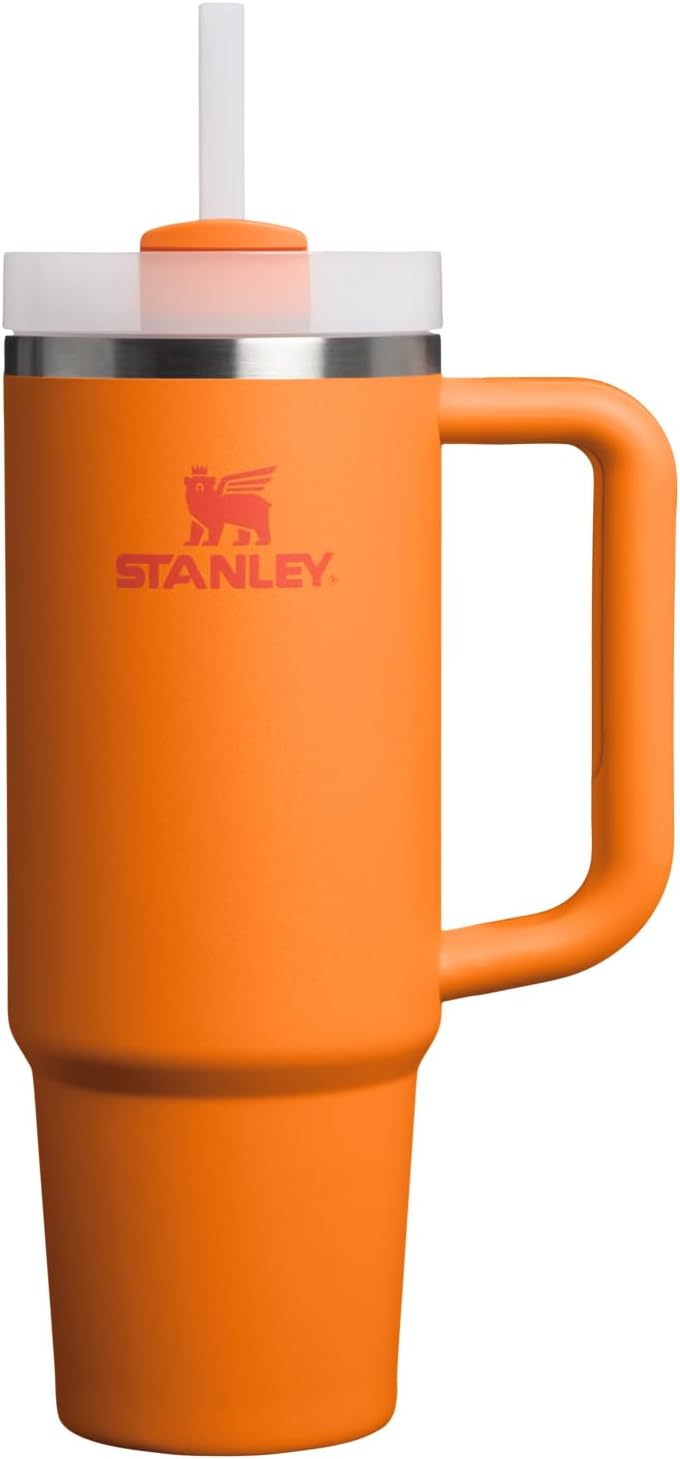 STANLEY Quencher H2.0 FlowState Tumbler 30oz Goldenrod Coral — фото 1