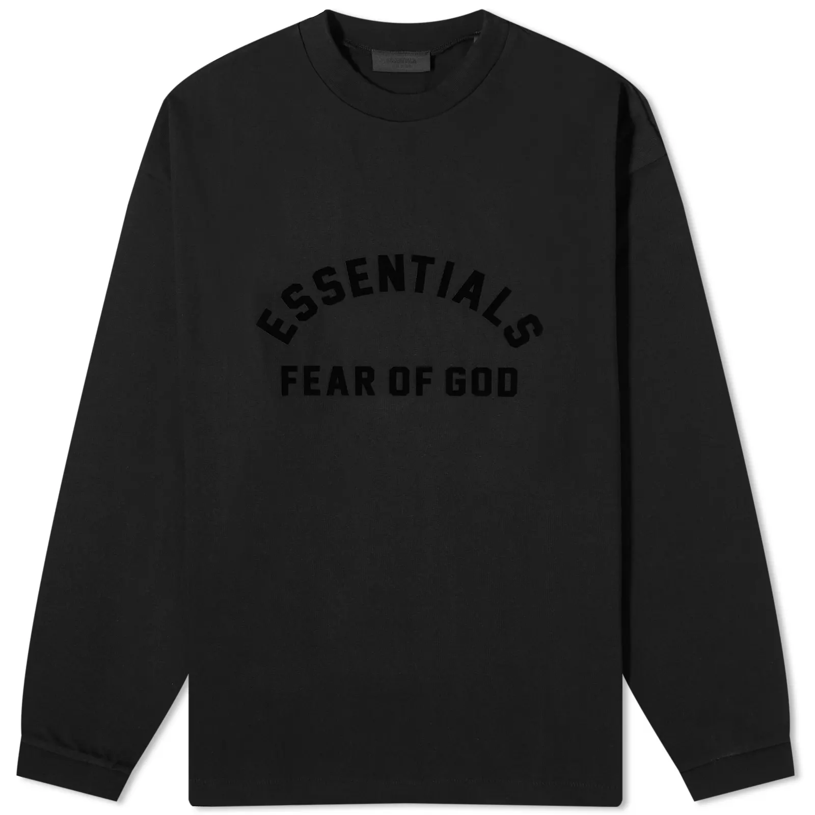 Fear of God ESSENTIALS Spring Long Sleeve Printed T-Shirt Size M — фото 1