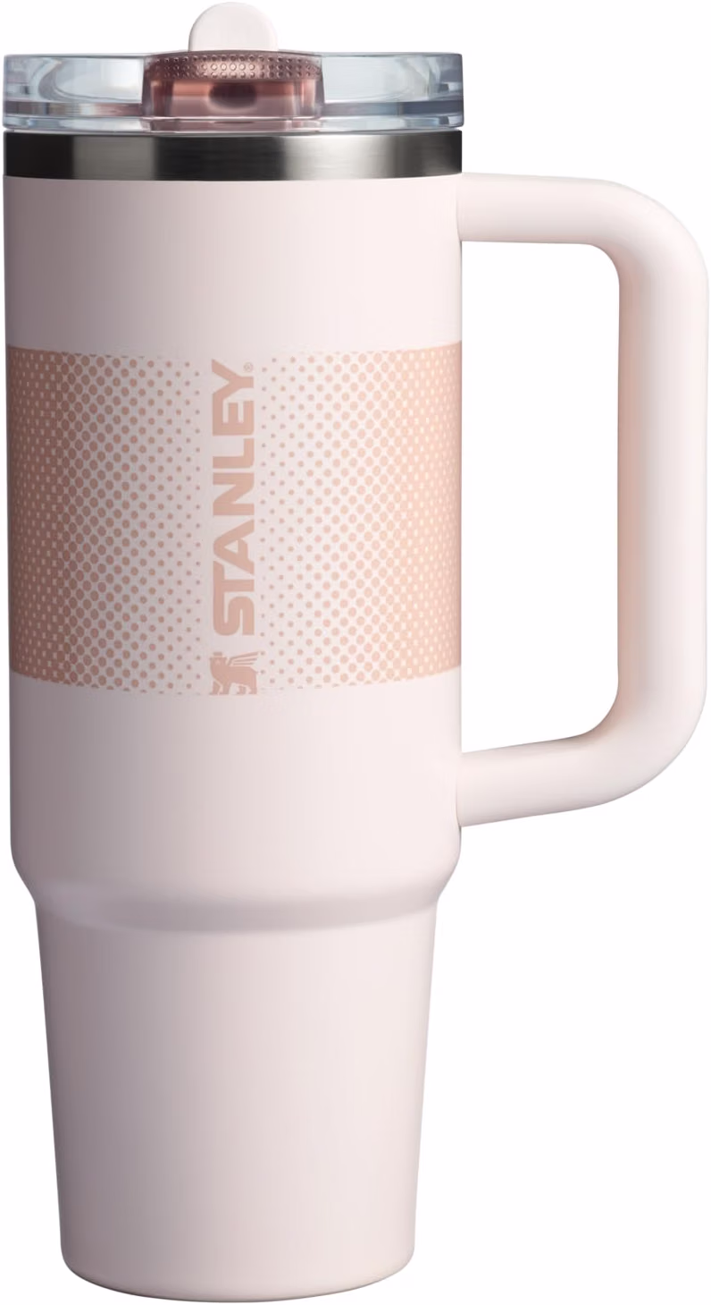 STANLEY Quencher ProTour Flipstraw Tumbler, 30 oz, Rose Quartz Fade — фото 1