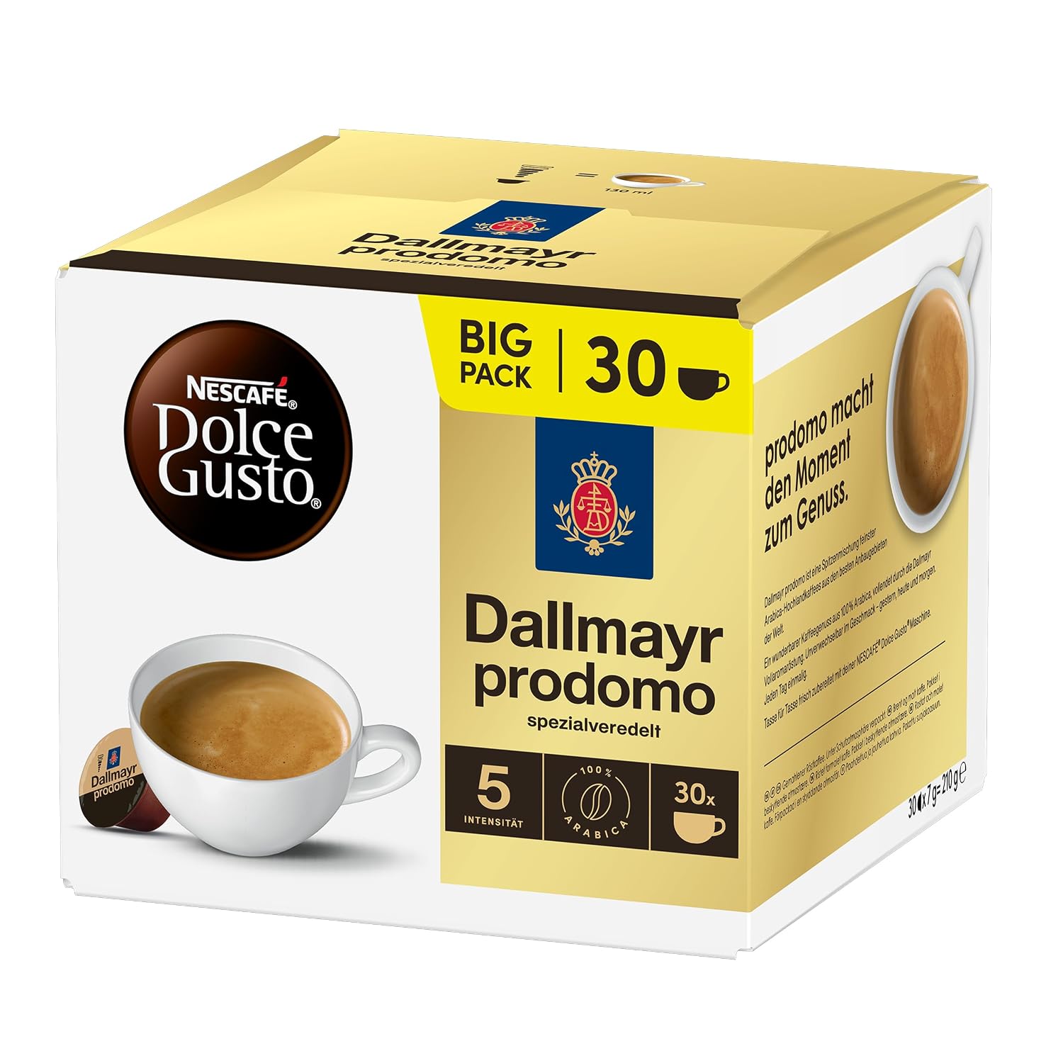 NESCAFÉ Dolce Gusto Dallmayr Prodomo 30 caps — фото 1