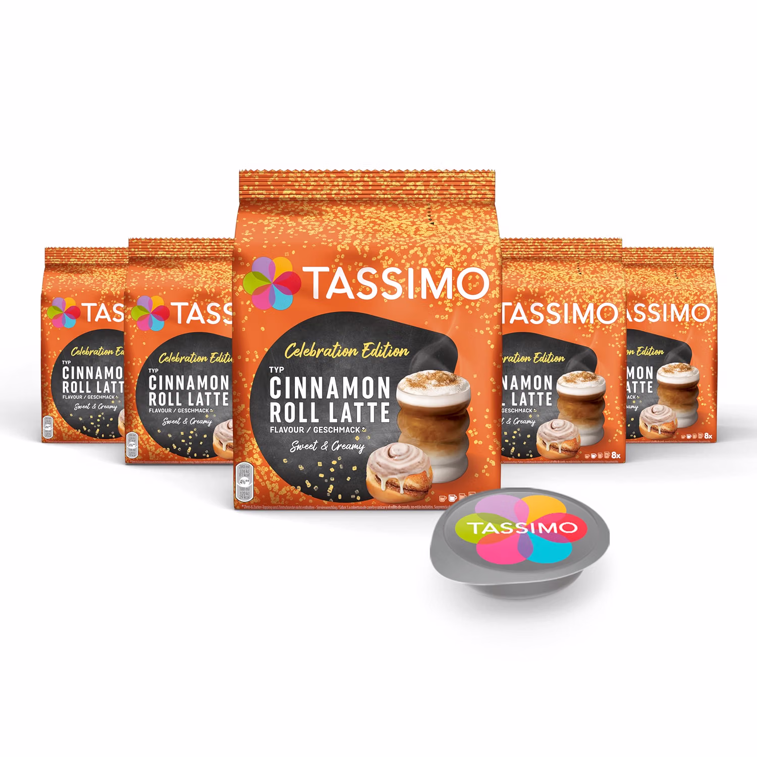Tassimo Cinnamon Roll Latte BOX — фото 1