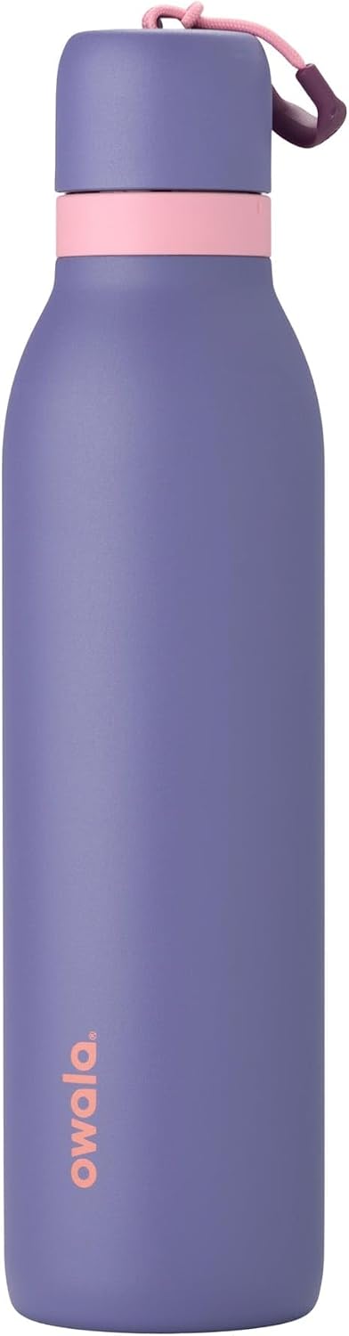 Owala FreeSip Twist Stainless Steel Water Bottle 24oz Blue Jay — фото 1