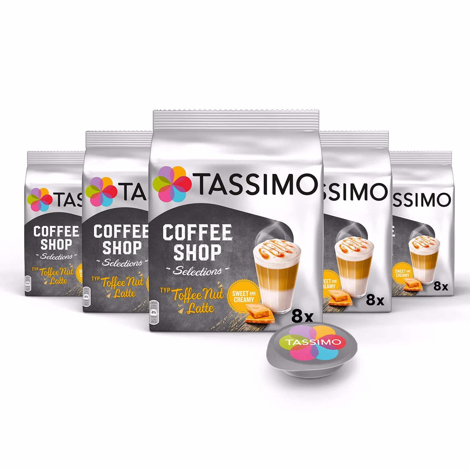 Tassimo Toffee Nut Latte 40 pads — фото 1