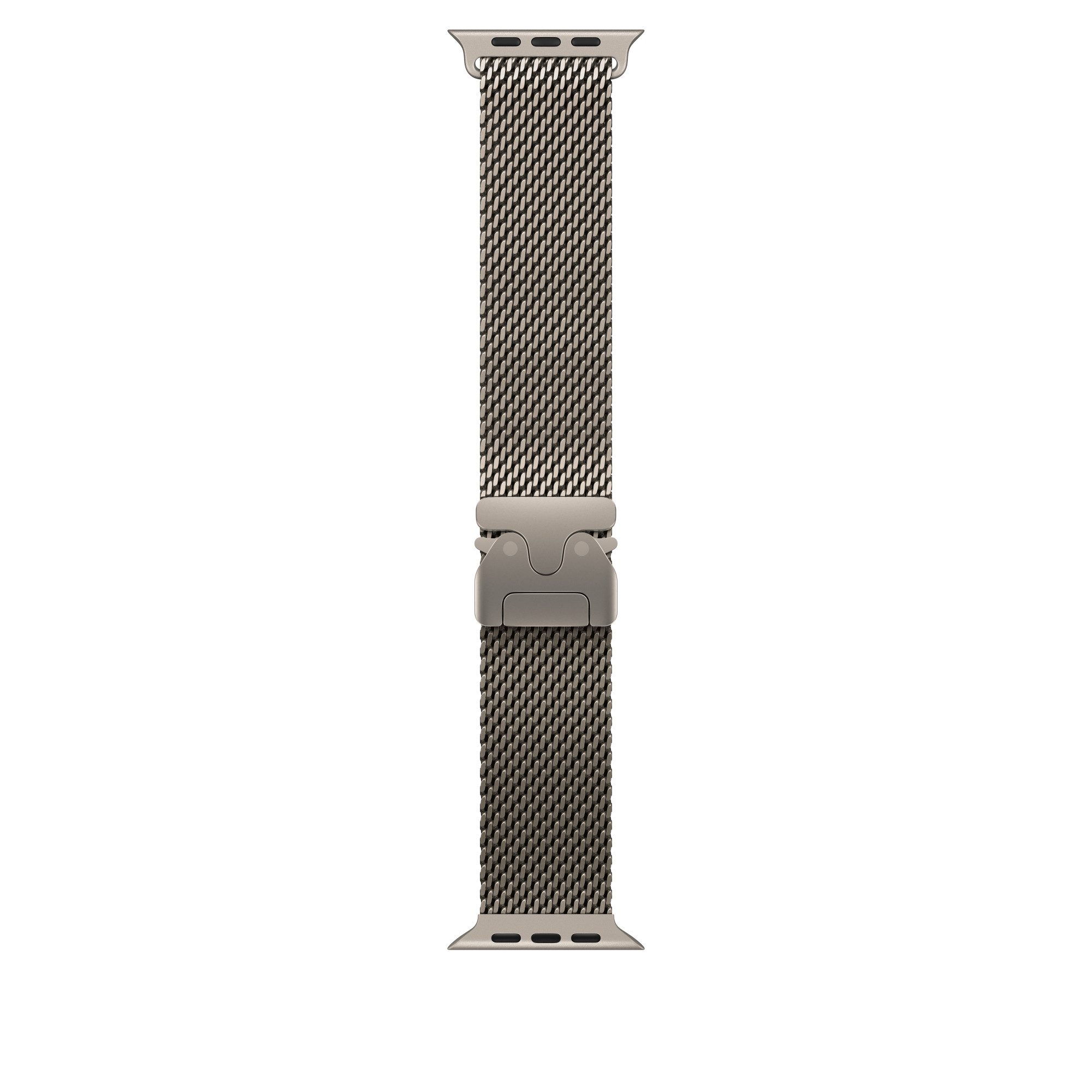 49mm Natural Titanium Milanese Loop - Large — фото 1
