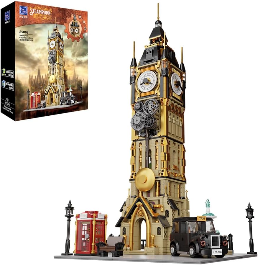 PANTASY Steampunk Big Ben Building Blocks Set for Adults — фото 1