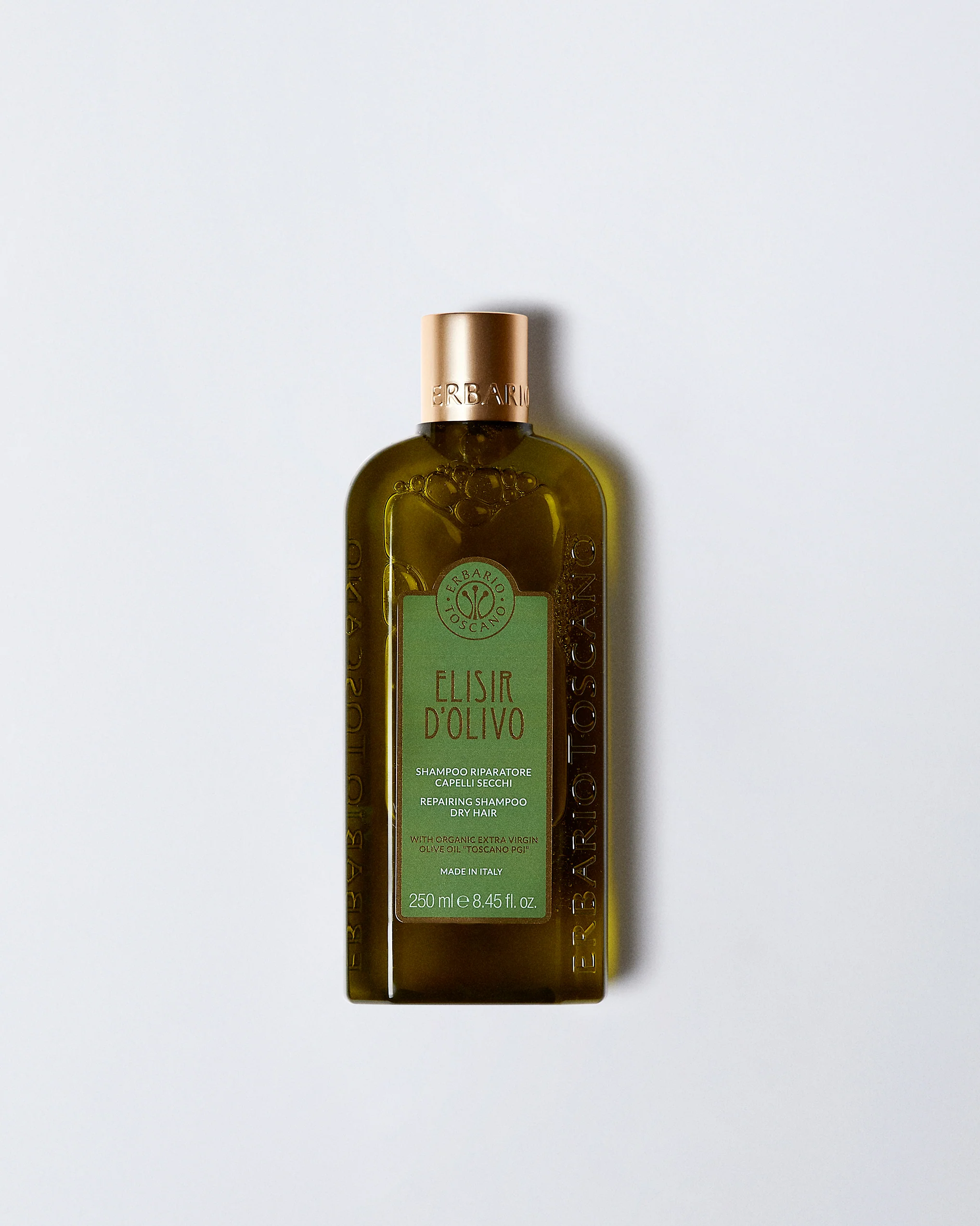 SHAMPOO RIPARATORE CAPELLI SECCHI ELISIR D'OLIVO 250ml — фото 1