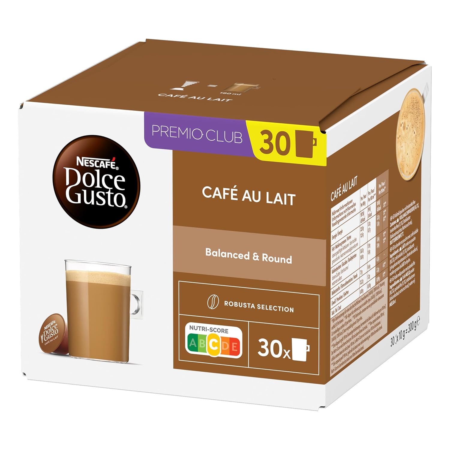 NESCAFÉ Dolce Gusto Café au Lait 30 caps — фото 1