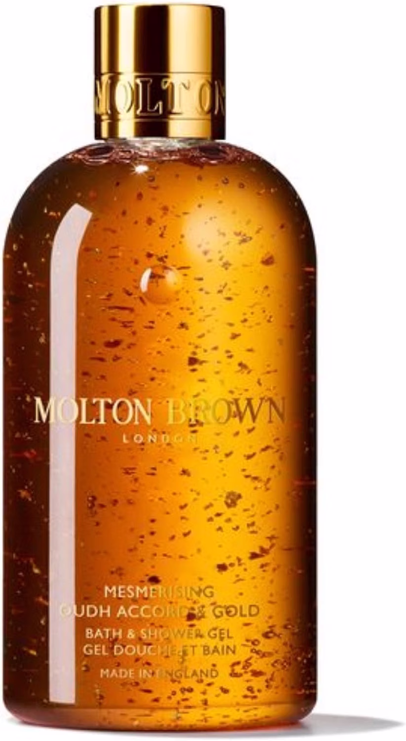 Molton Brown Mesmerising Oudh Accord & Gold Bath & Shower Gel 300ml — фото 1