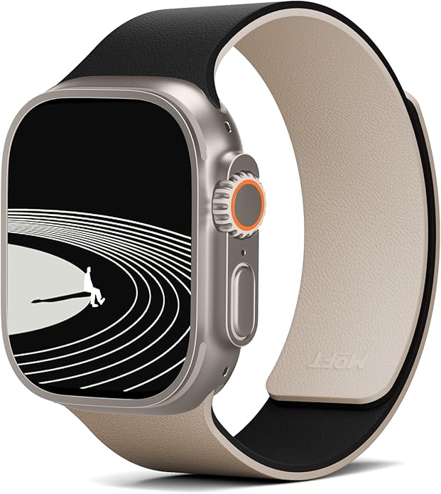MOFT Snap Duo Watch Bands Compatible with Apple Watch 46mm Vast Black x Stardust — фото 1